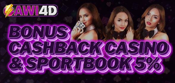 BONUS CASHBACK CASINO & SPORTBOOK AWI4D