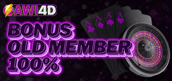 BONUS OLD MEMBER 100% AWI4D