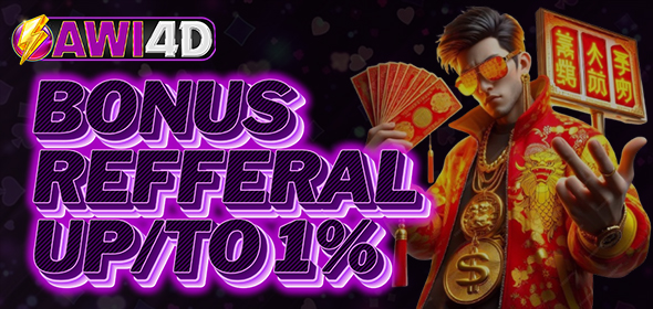 BONUS REFFERAL 1% AWI4D